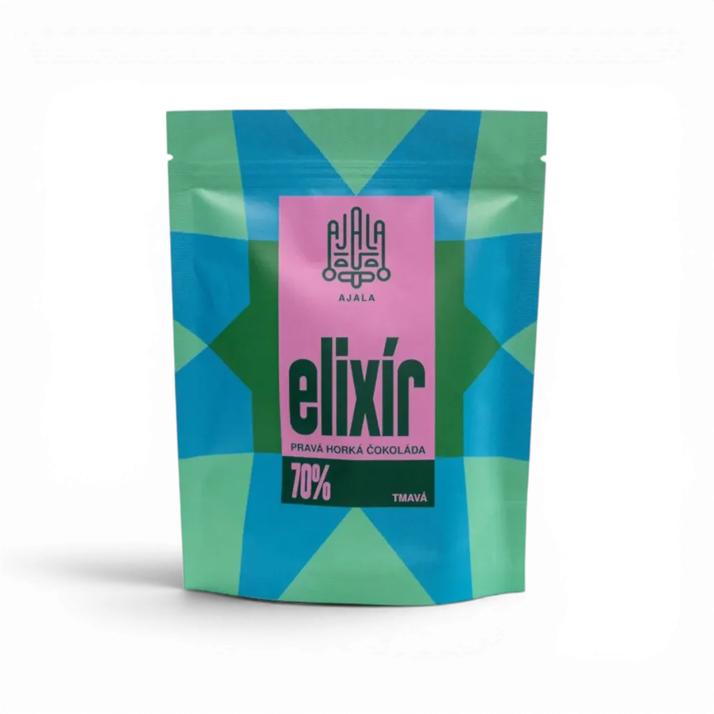 [560112] Ajala Chocolate - Elixír - Horká čokoláda tmavá 70% 250g