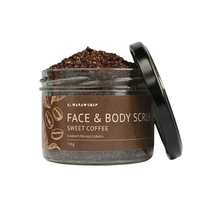 [1477446556578430] Almara Soap - Face&Body scrub Sweet Coffee 110g