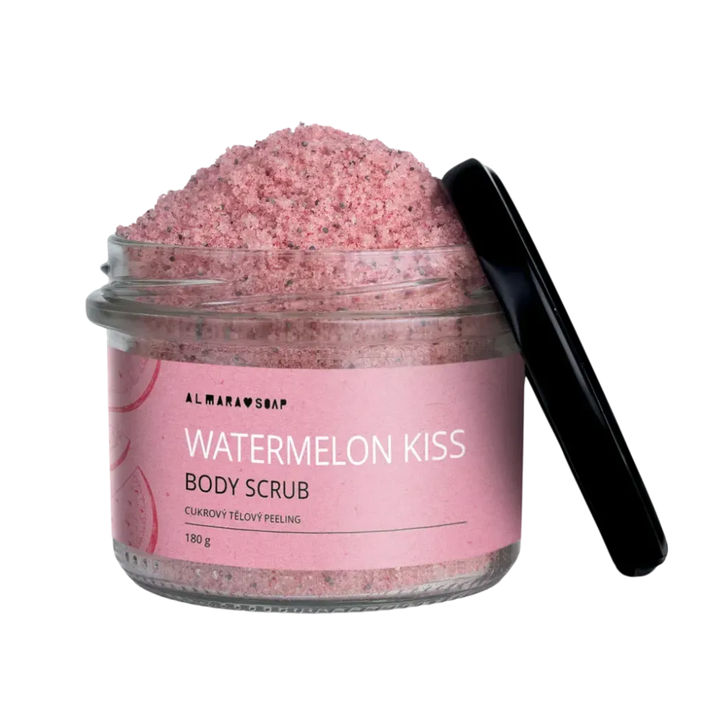 [AS-02SCRB-WTRMLS00CZ] Almara Soap - Body scrub Watermelon Kiss 180g