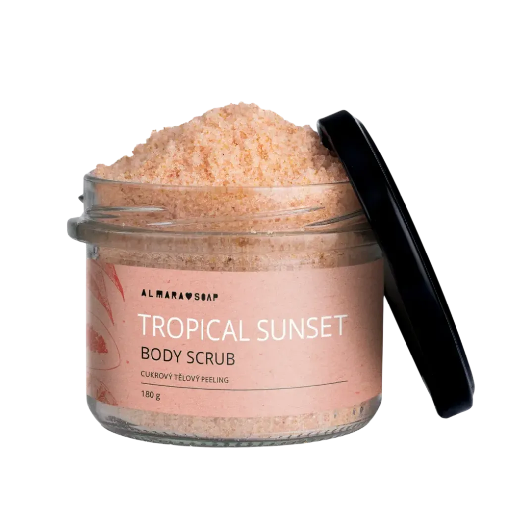 [AS-02SCRB-TROPSC00CZ] Almara Soap - Body scrub Tropical Sunset 180g