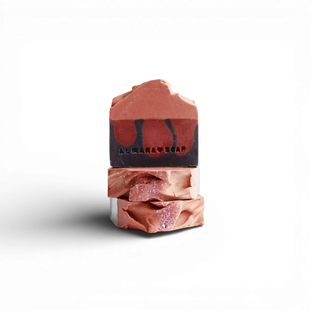 [AS-01LMTD-NOUGAT00CZ] Almara Soap - Mýdlo Cherry Nougat 100g