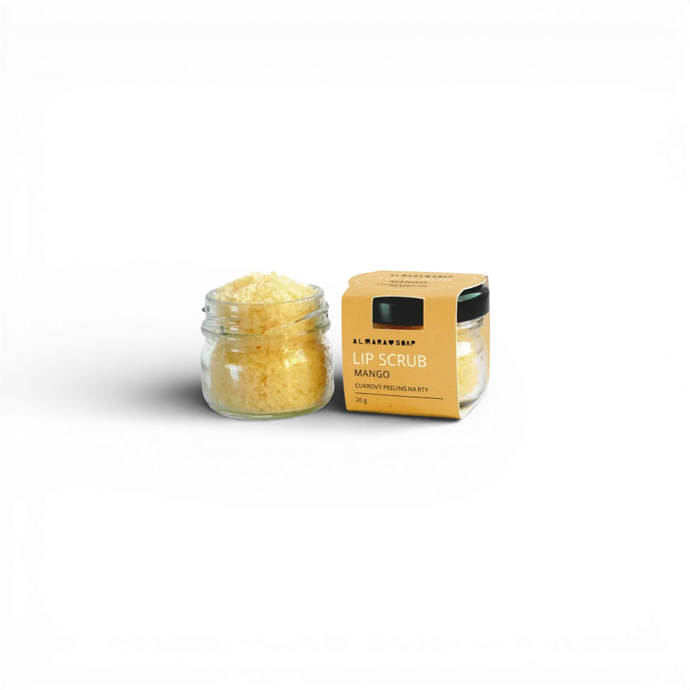 [1851072464906230] Almara Soap - Lip Scrub Mango 20g