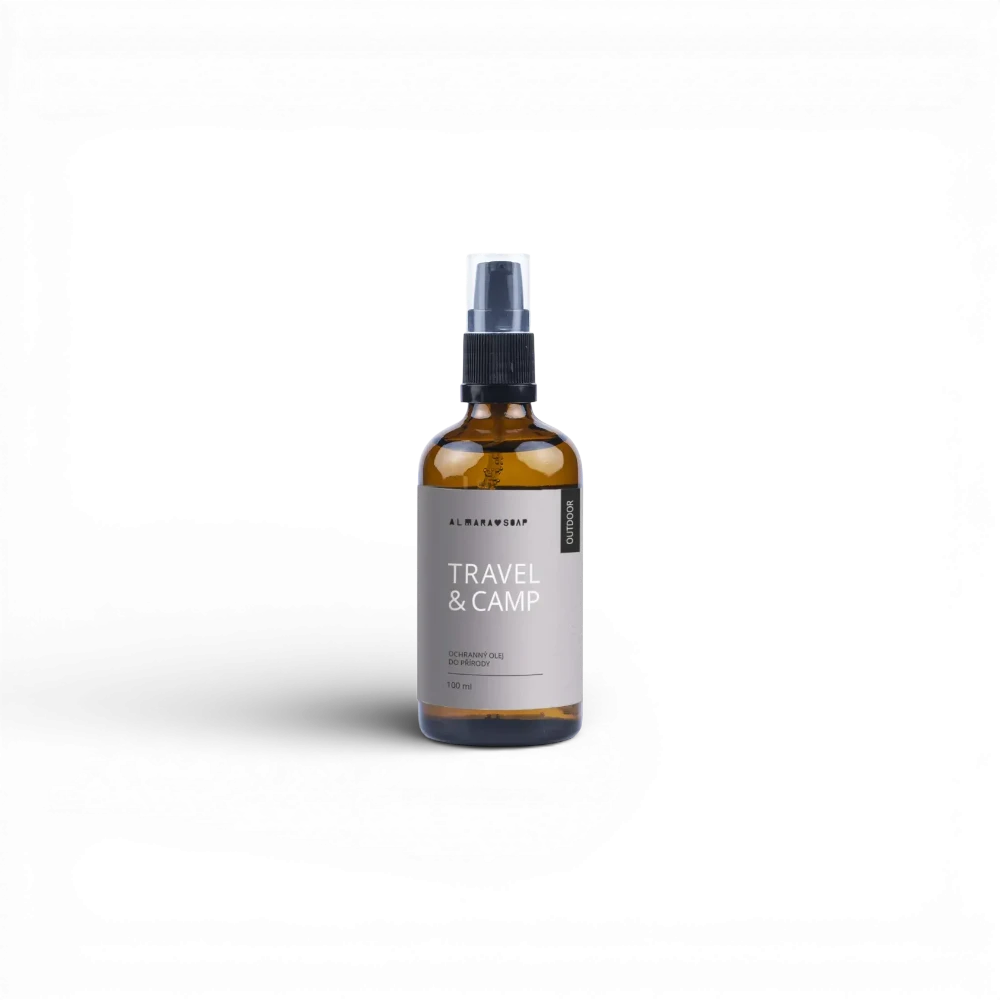 [AS-02HLPRTCREPL00CZ] Almara Soap - Ochranný olej do přírody Travel&Camp 100ml (repelent)