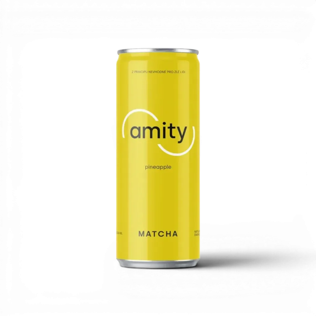 [6080] Amity - Matcha ananas 0,33l plech