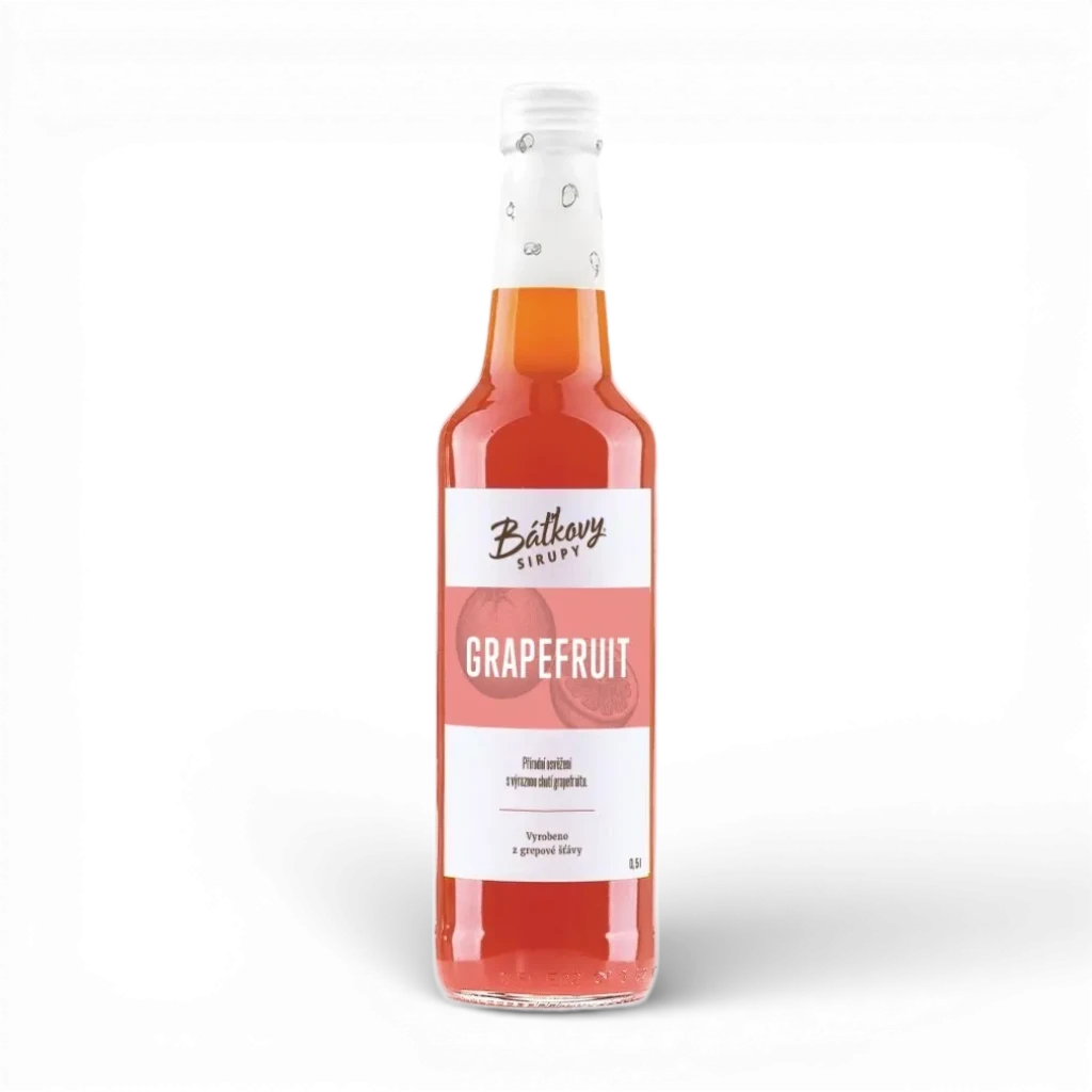 Báťkovy sirupy - Grapefruitový sirup 500ml