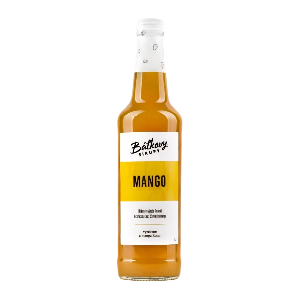 [1311844537019360] Báťkovy sirupy - Mangový sirup 500ml