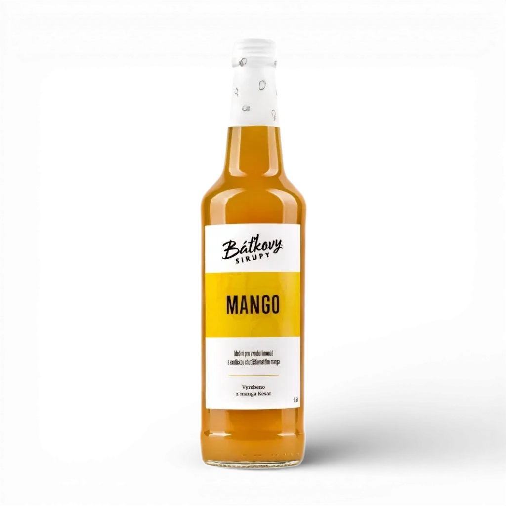 Báťkovy sirupy - Mangový sirup 500ml