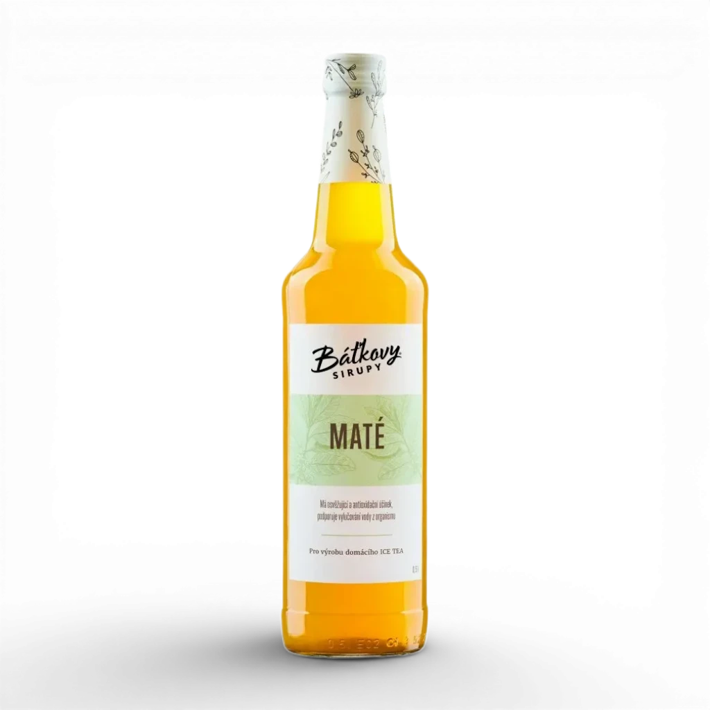 [1311846312626780] Báťkovy sirupy - Maté sirup 500ml