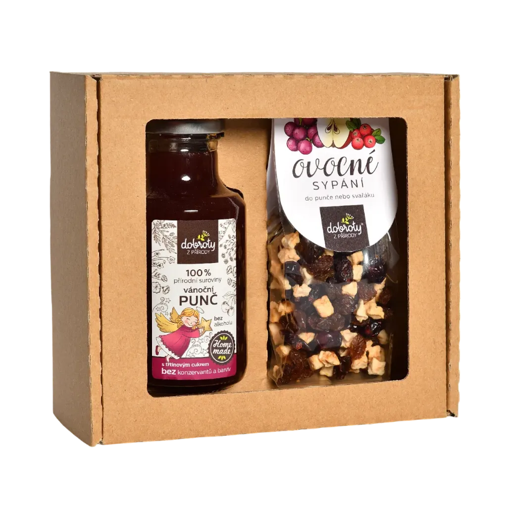 [909001] Dobroty z přírody - Dárkové balení PUNČOVÝ