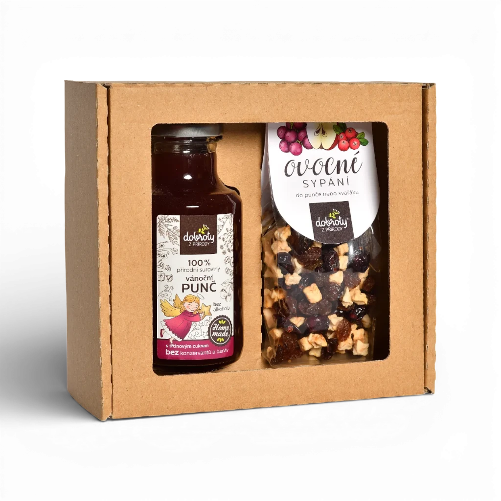 [909001] Dobroty z přírody - Dárkové balení PUNČOVÝ