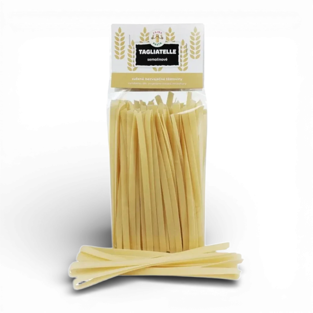 [072] Fajna pasta - Semolinové těstoviny Tagliatelle 250g