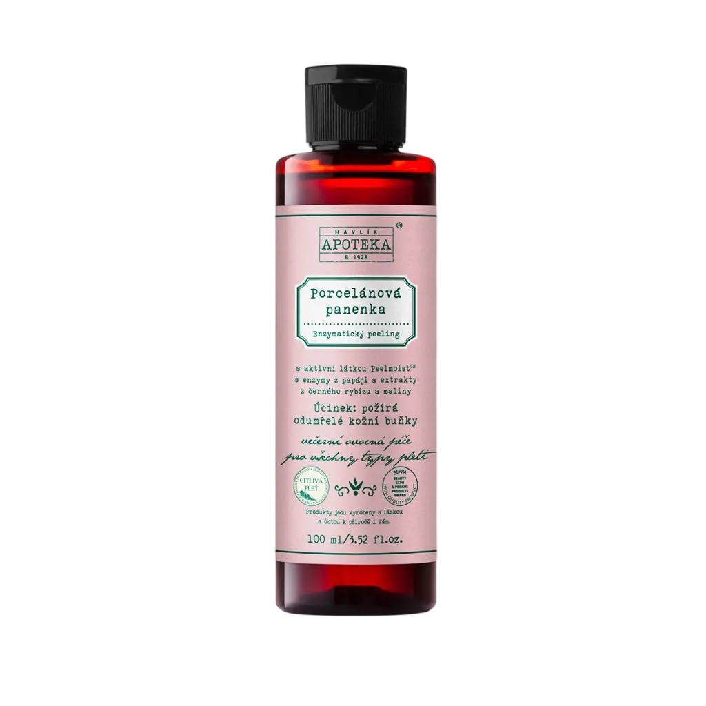 Havlíkova Apoteka - Enzymatický peeling Porcelánová panenka 100ml
