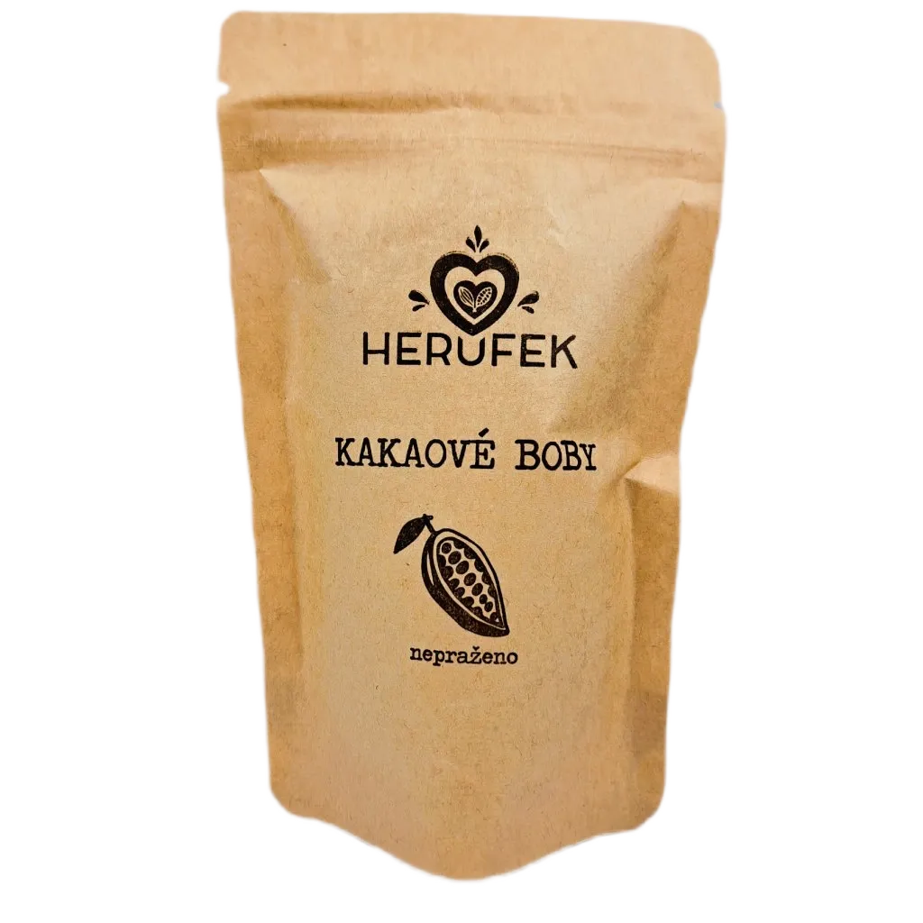 Herůfek - Kakaové boby nepražené bio 125g