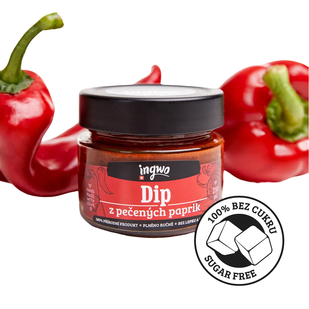 Ingwo - Dip z pečených paprik 190g