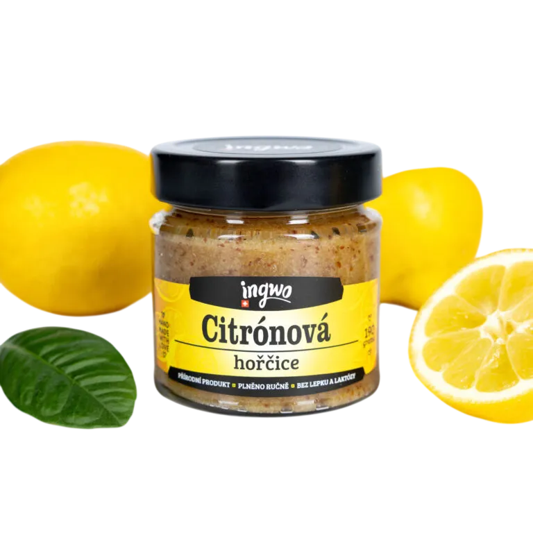 Ingwo - Hořčice citrónová 190g
