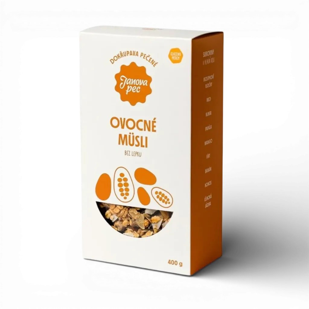 [1849835951733250] Janova pec - Ovocné pečené müsli 400g