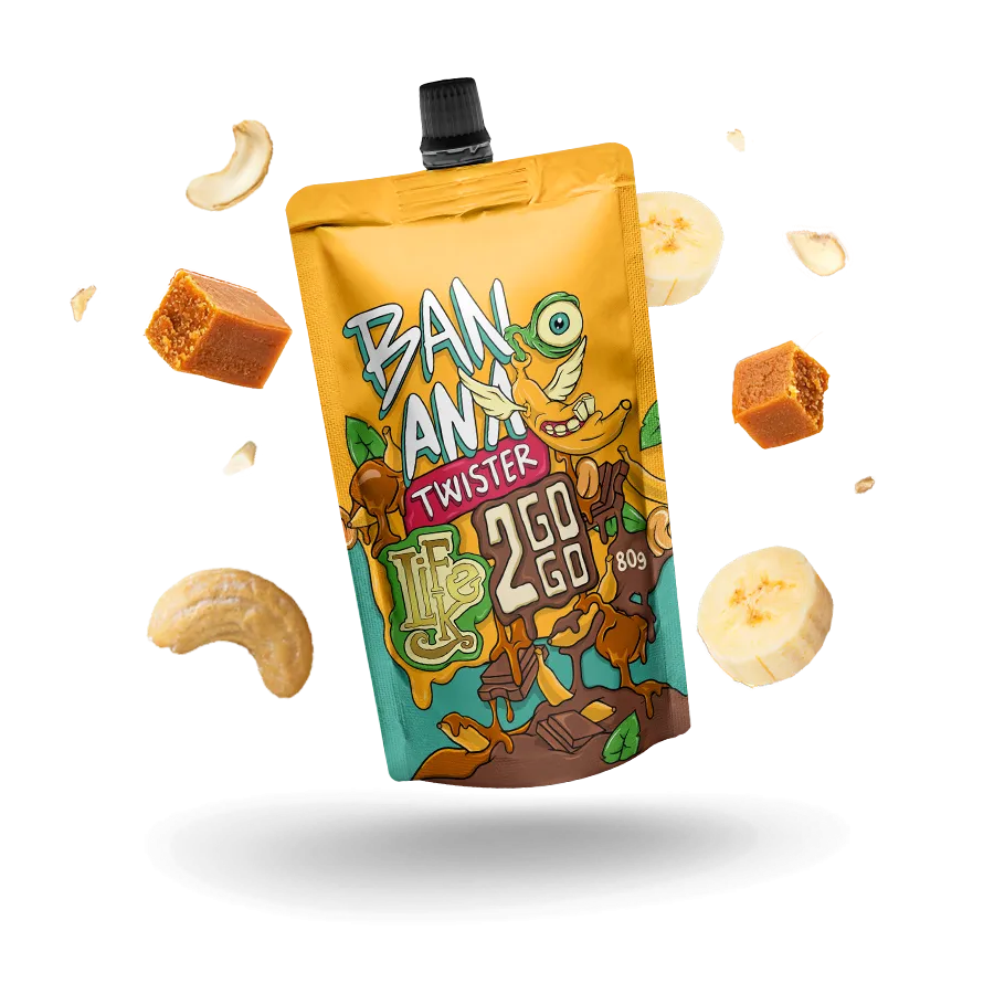 [2GOGO - BANANA] LifeLike - 2GOGO Banana Twister 80g