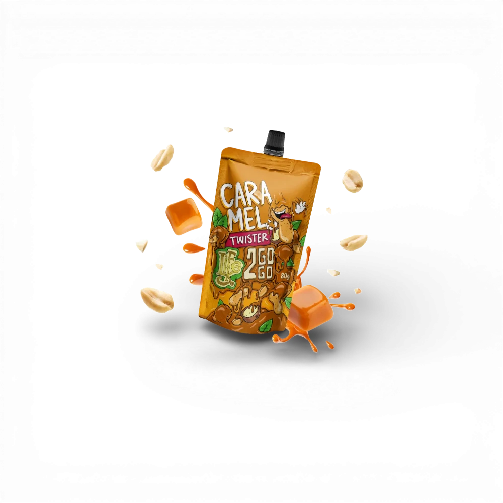 LifeLike - 2GOGO Karamel Twister 80g