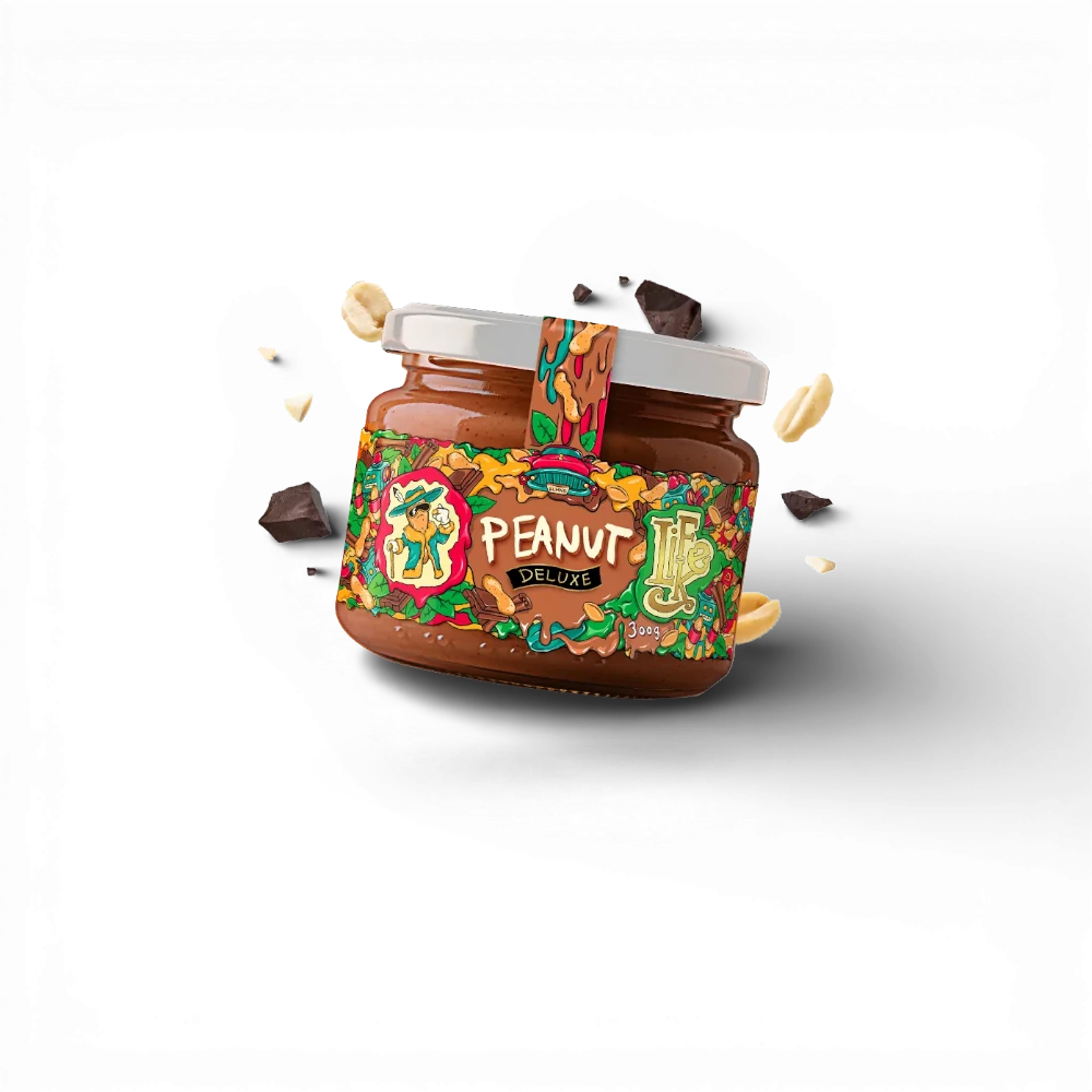 LifeLike - Arašídový krém DeLuxe 300g