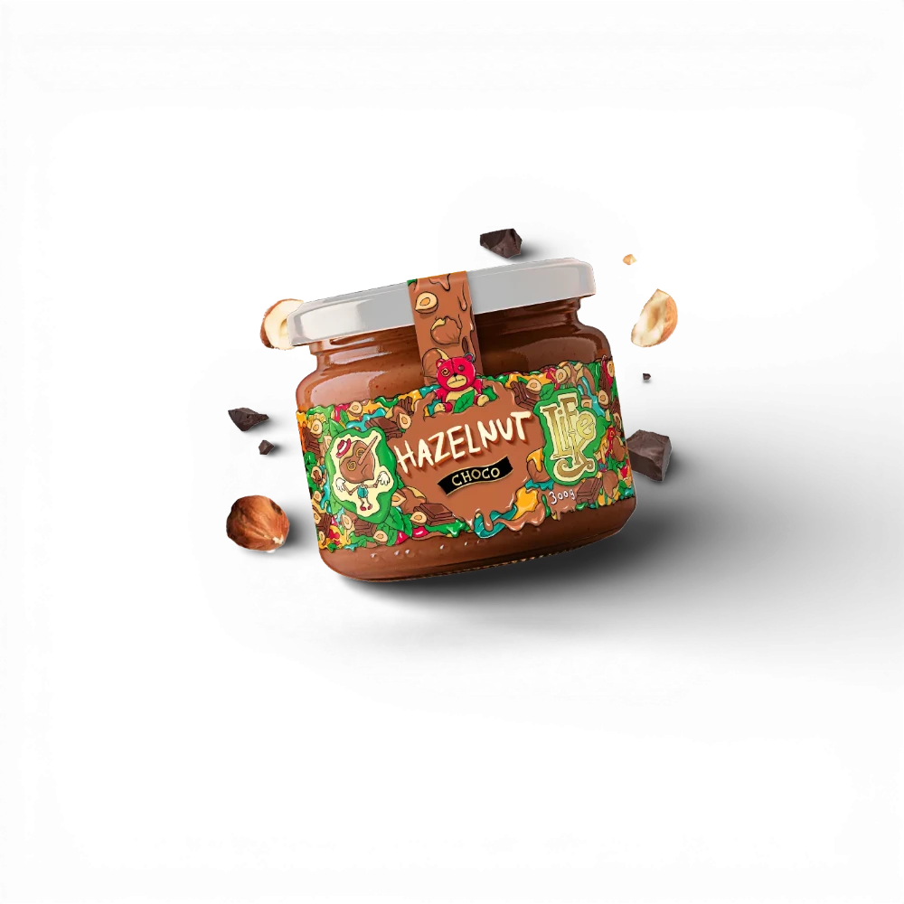 [LÍSKO ČOKO 300G] LifeLike - Liskooříškový krém s čokoládou 300g