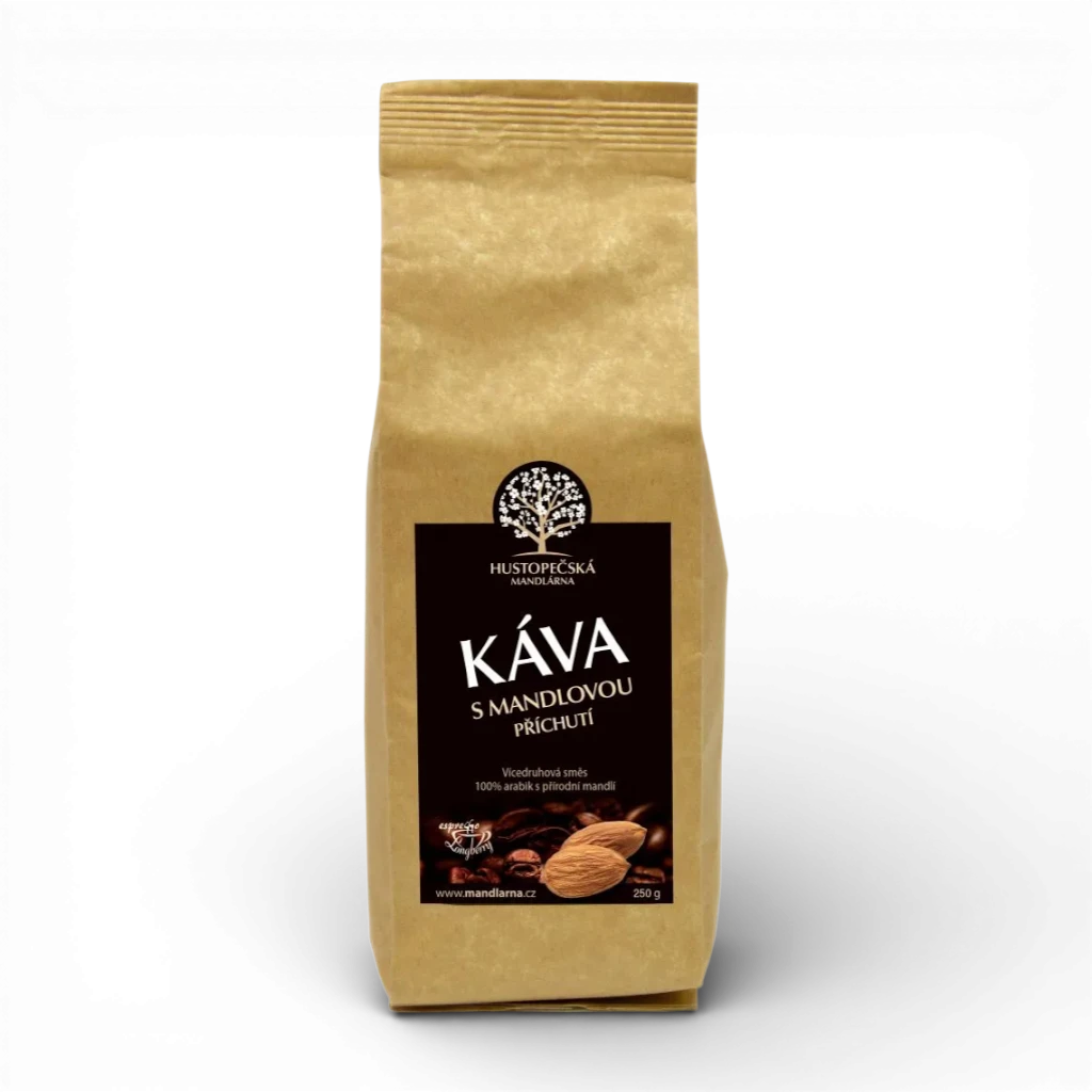 Mandlárna - Káva s mandlovou příchutí zrnková 250g