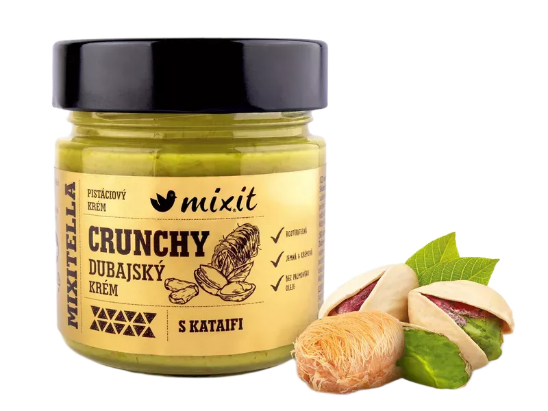 Mixit - Mixitella křupavý dubajský krém s kataifi 220g