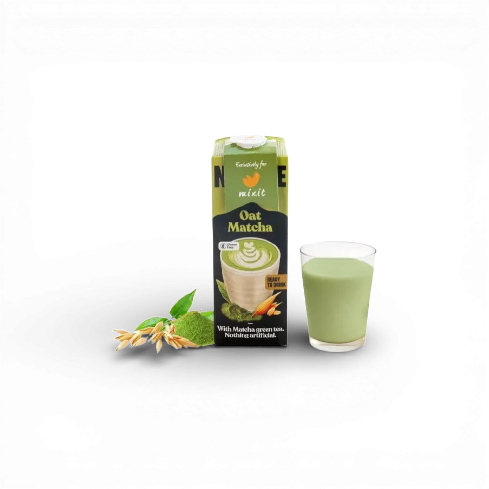 Mixit - Ovesný nápoj Barista matcha 1l