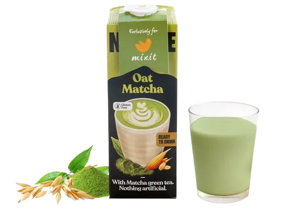 [1565205285532290] Mixit - Ovesný nápoj Matcha 1l
