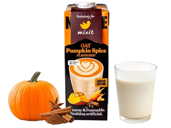 [1781707050051870] Mixit - Ovesný nápoj Barista pumpkin spice 1l