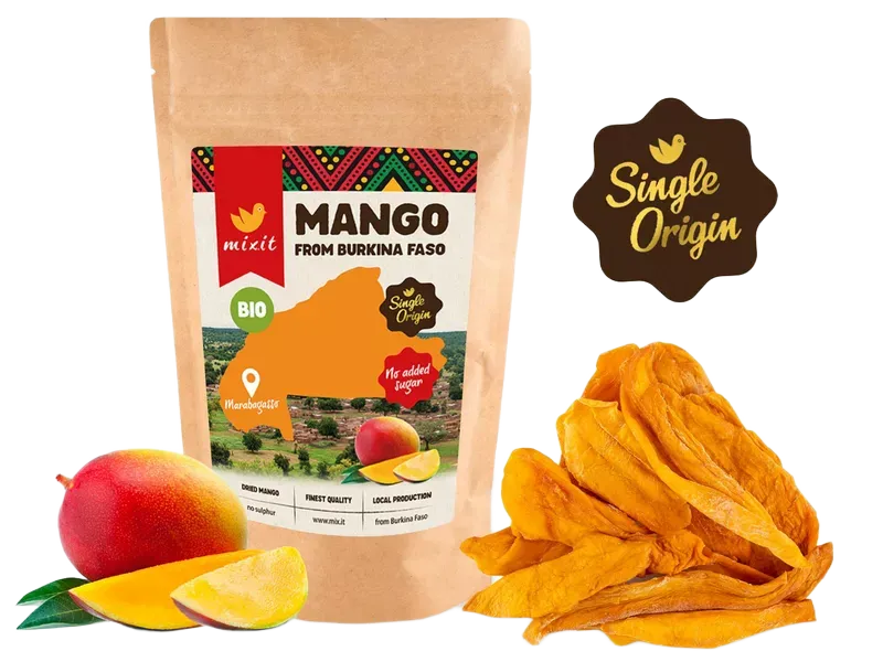 [8595685237800] Mixit - Mango sušené z Burkina Faso Single Origin 250g
