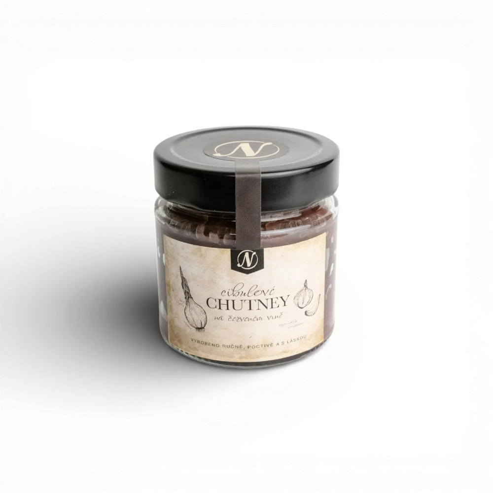 Nikoleta Maria - Cibulové chutney na červeném víně 190g