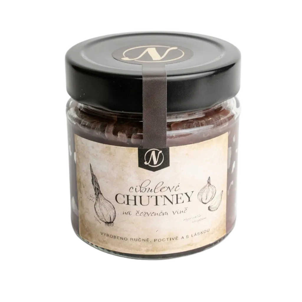 [1202] Nikoleta Maria - Cibulové chutney na červeném víně 190g