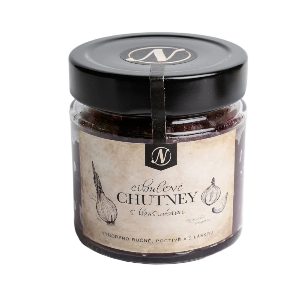 [1235] Nikoleta Maria - Cibulové chutney s brusinkami 190g