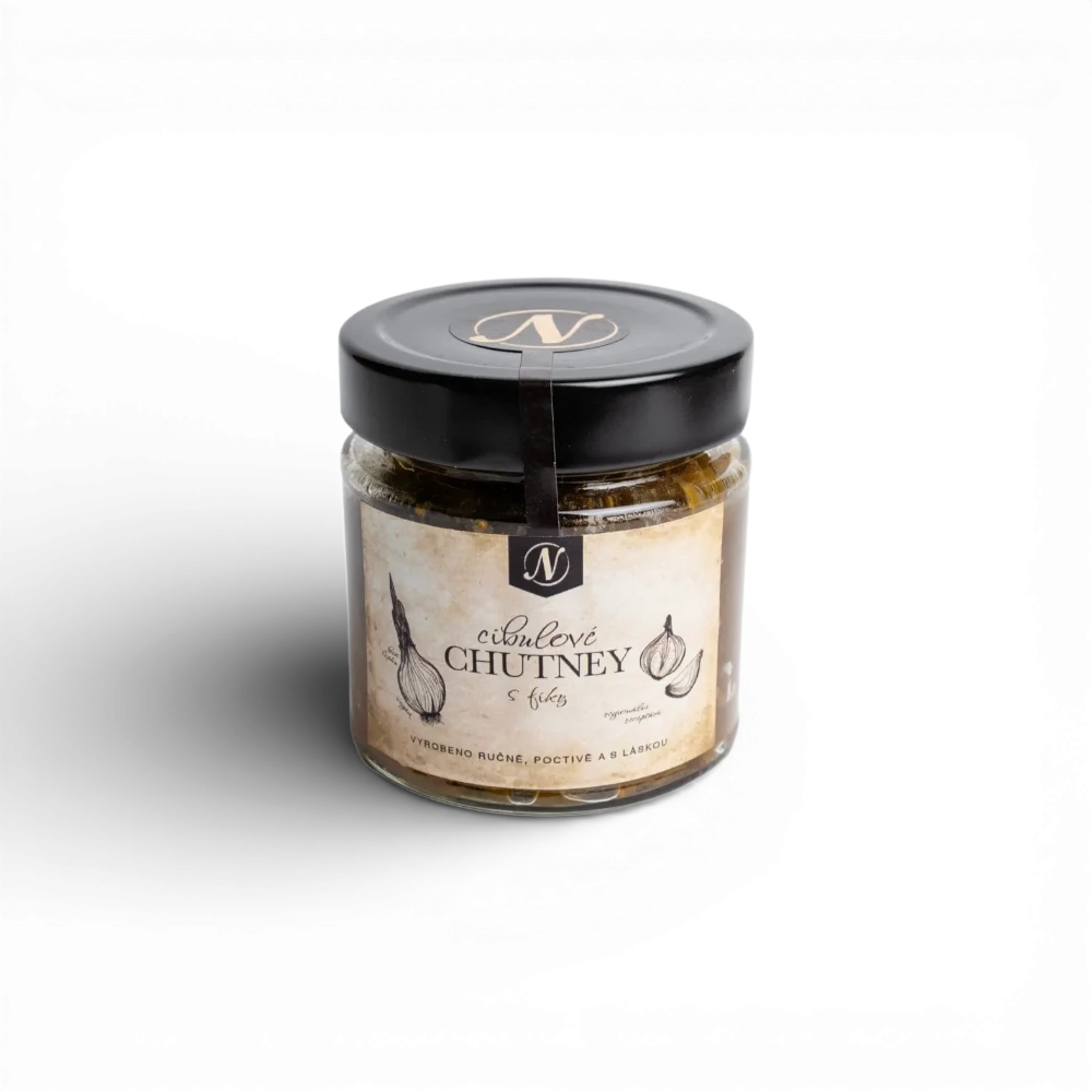 [1201] Nikoleta Maria - Cibulové chutney s fíky 190g