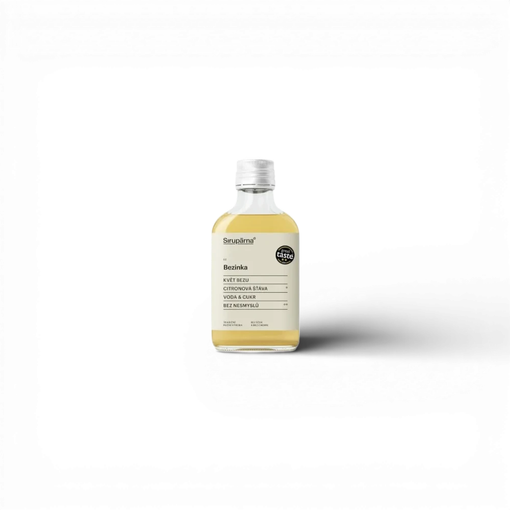 Sirupárna - Bezinkový sirup 0,1l