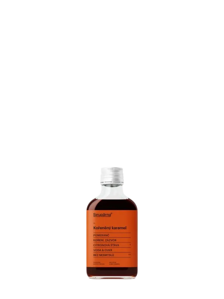 [SIR070] Sirupárna - Kořeněný karamel sirup 0,1l