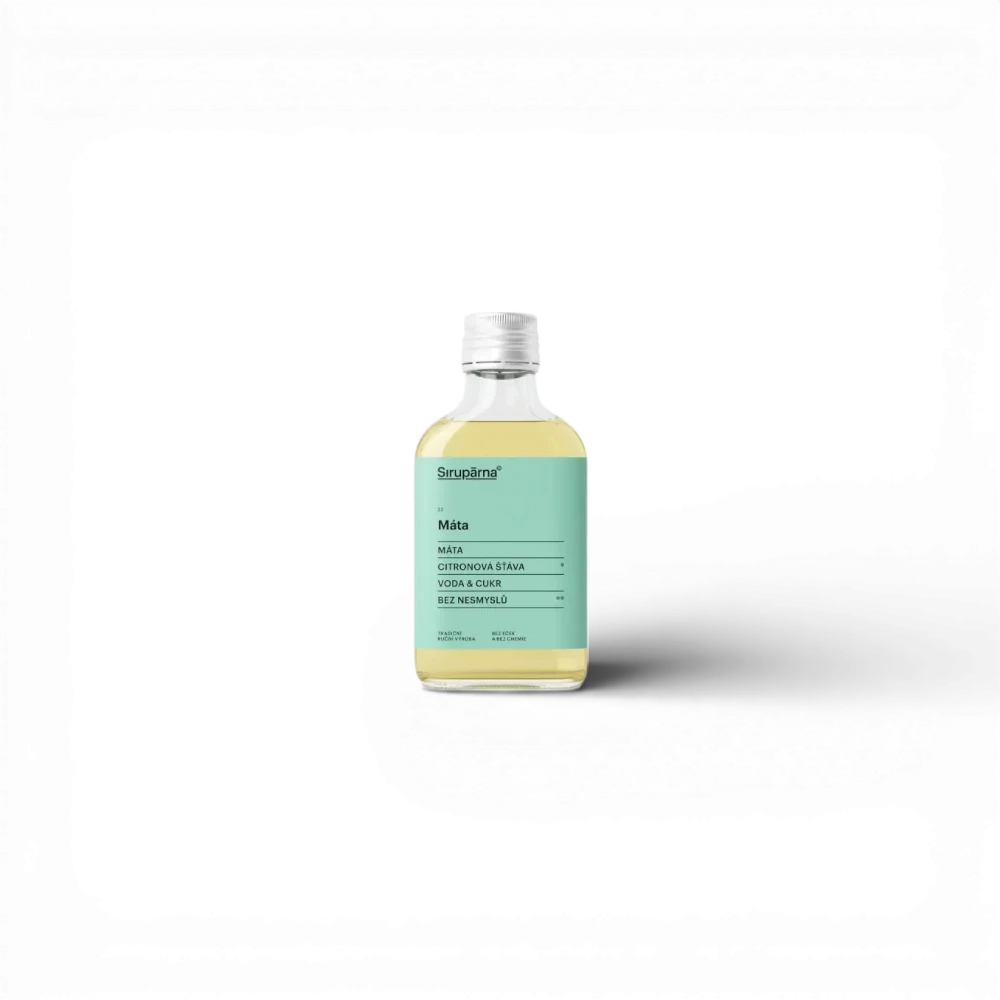 Sirupárna - Mátový sirup 0,1l