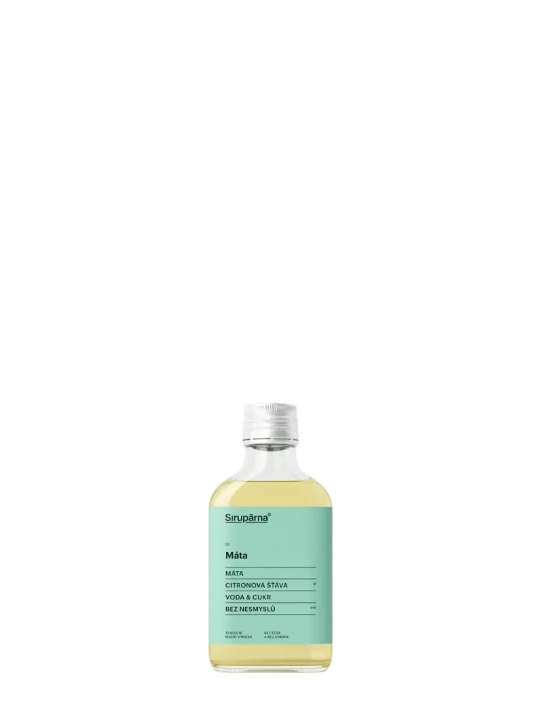 Sirupárna - Mátový sirup 0,1l