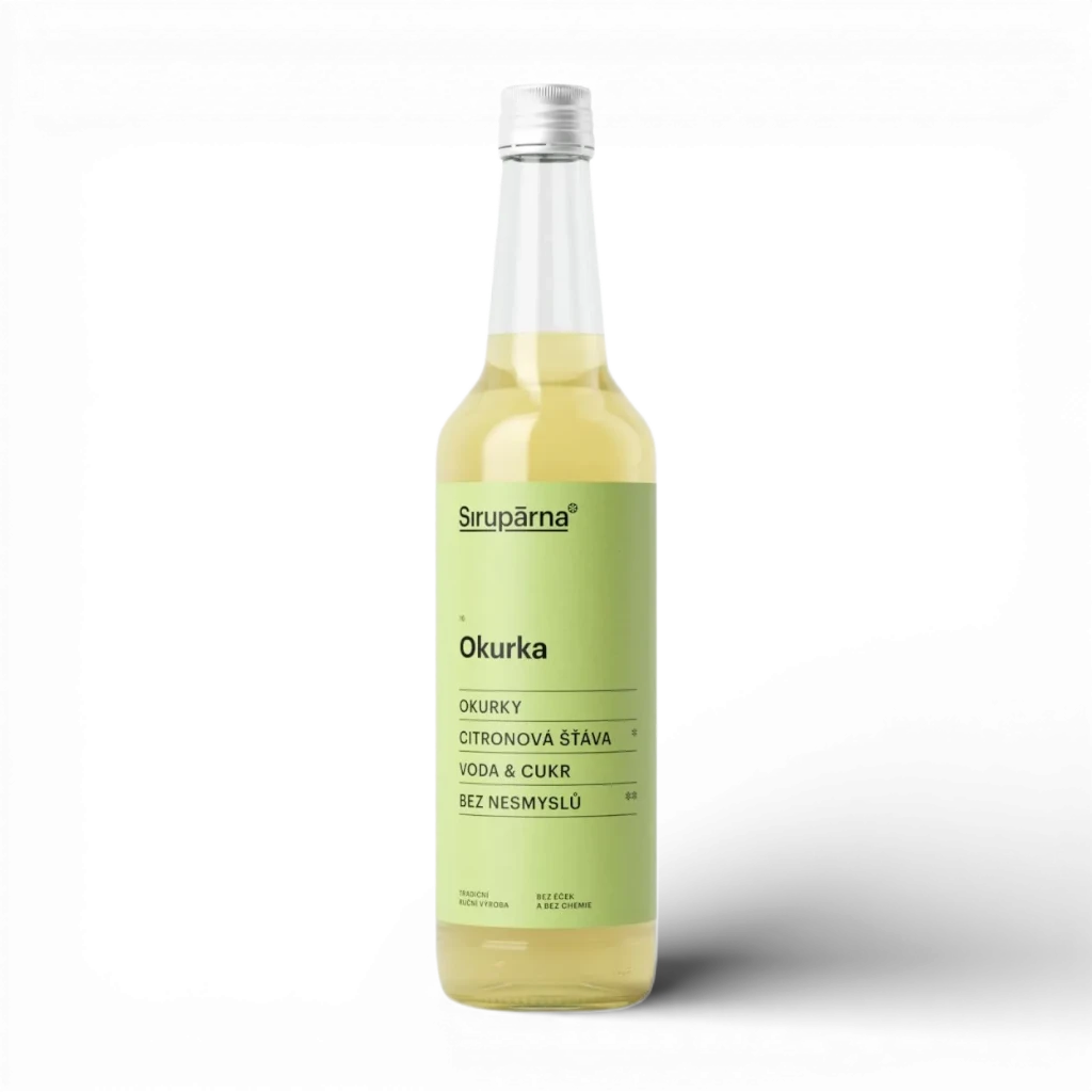 [1370305996194910] Sirupárna - Okurkový sirup 0,5l