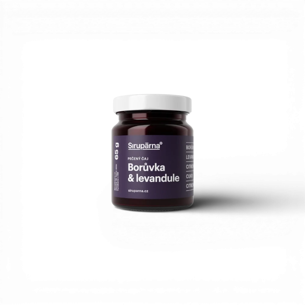 [CAJ001] Sirupárna - Pečený čaj borůvka & levandule 65g