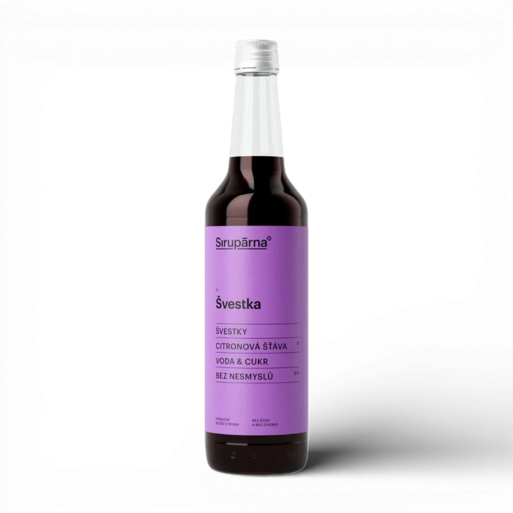 Sirupárna - Švestkový sirup 0,5l