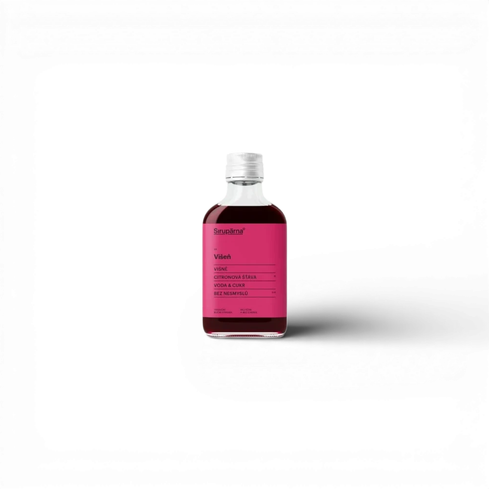 Sirupárna - Višňový sirup 0,1l
