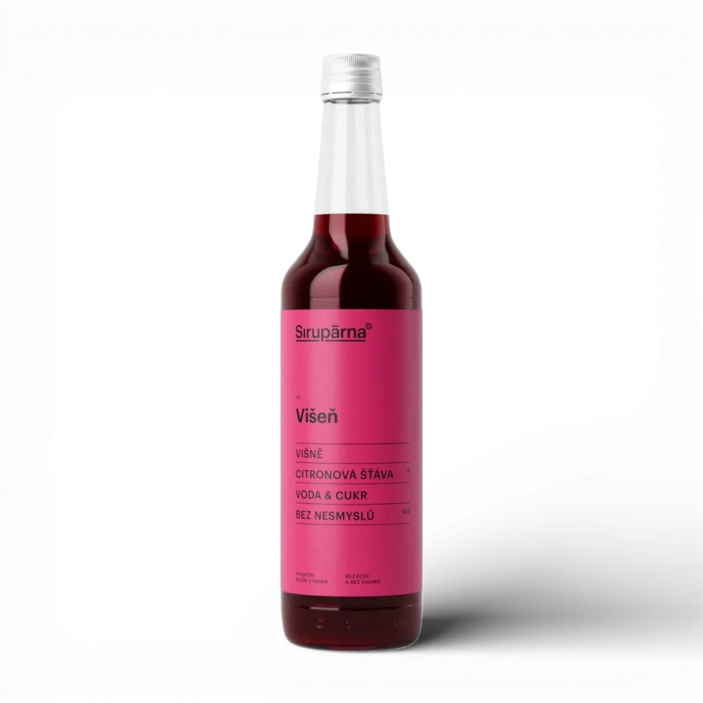 Sirupárna - Višňový sirup 0,5l