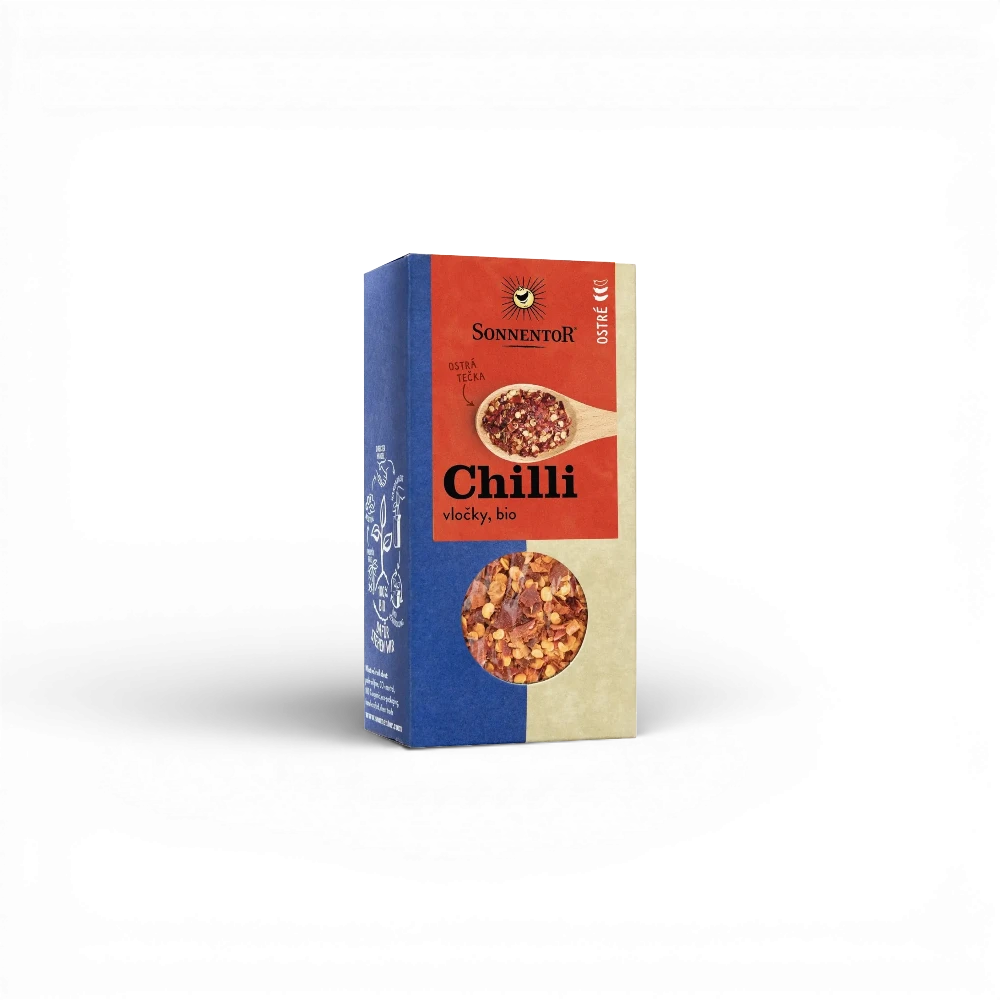[00871] Sonnentor - Chilli bio, vločky 45g