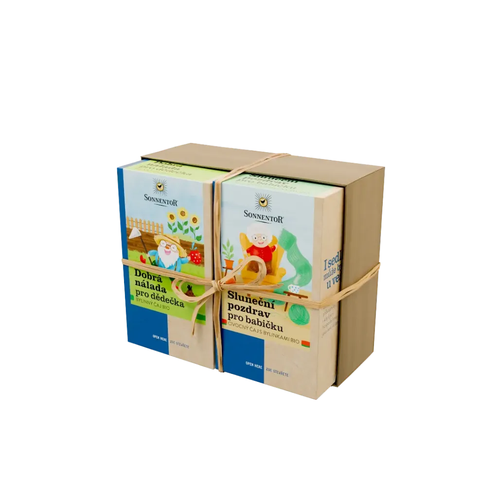 [33319] Sonnentor - Dárkové balení 2 čajů - Pro prarodiče 72 g