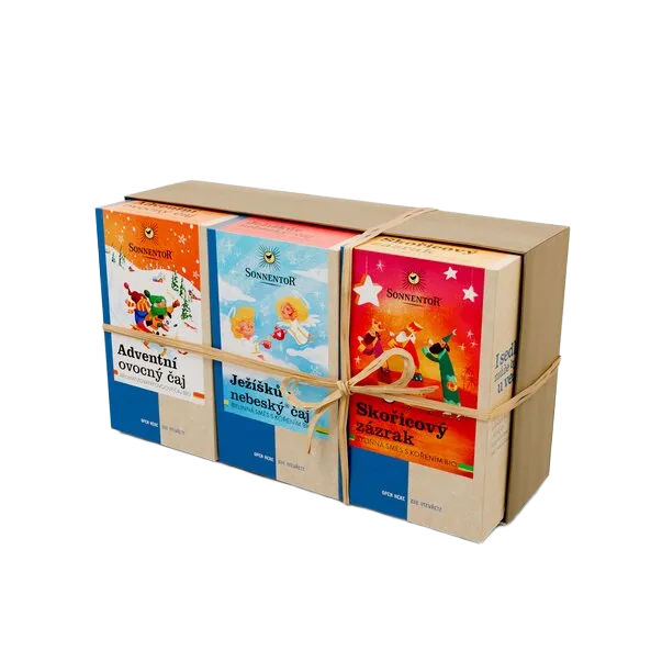[33347] Sonnentor - Dárkové balení 3 čajů - Vánoce