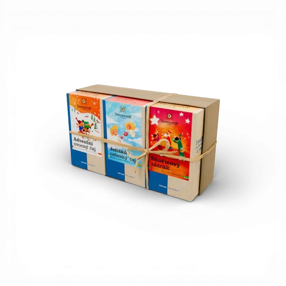 Sonnentor - Dárkové balení 3 čajů - Vánoce