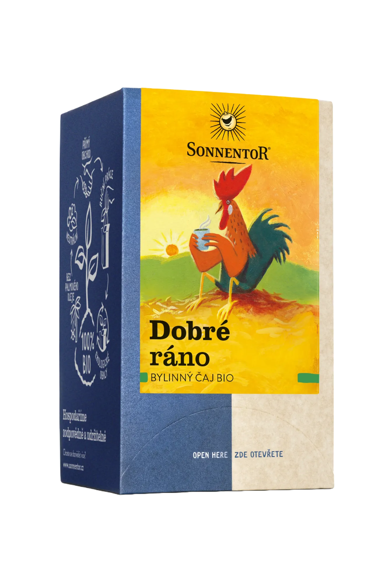 [02501] Sonnentor - Dobré ráno bio 27g porc. dvoukomorový