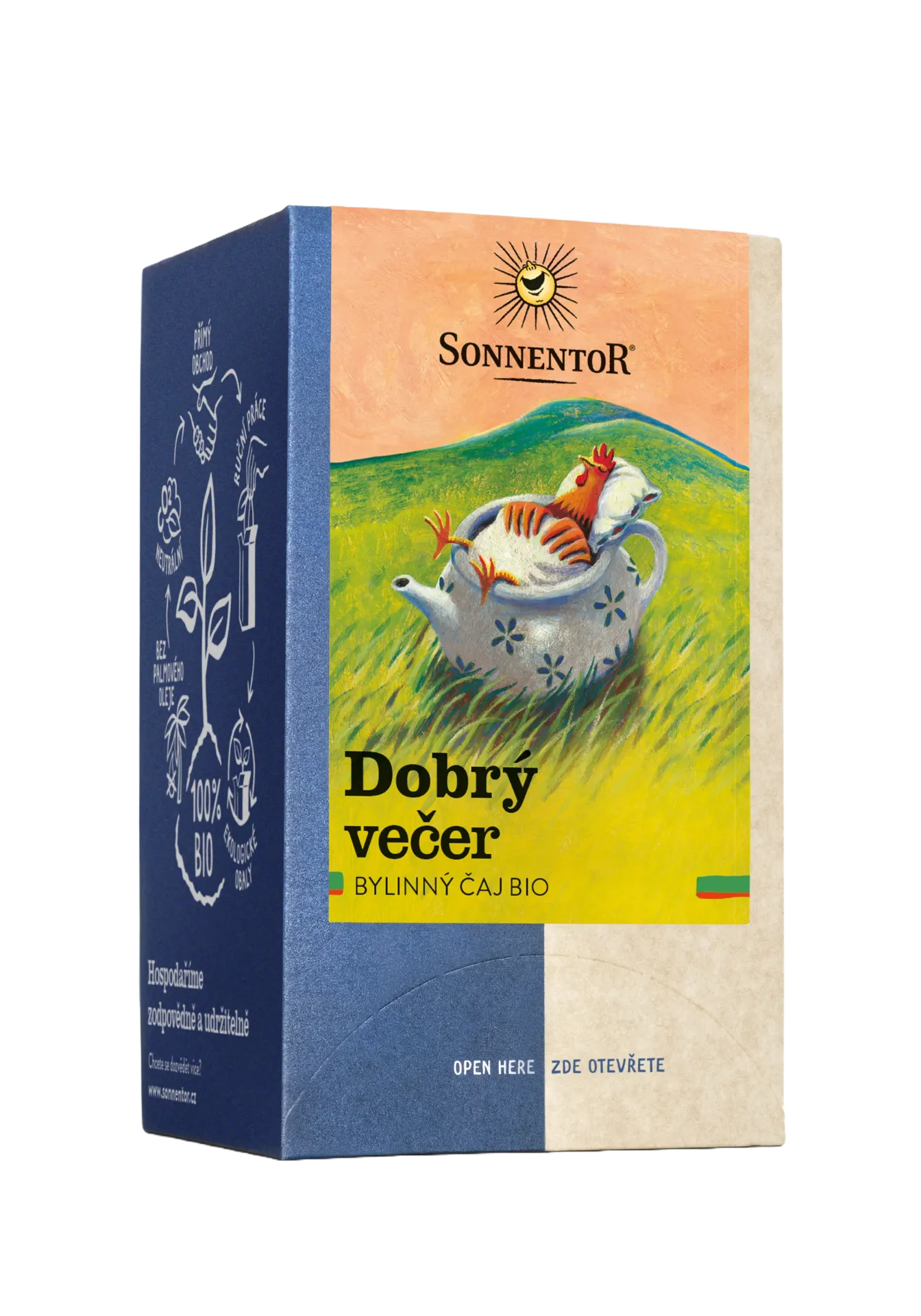 Sonnentor - Dobrý večer bio 27g porcovaný, dvoukomorový