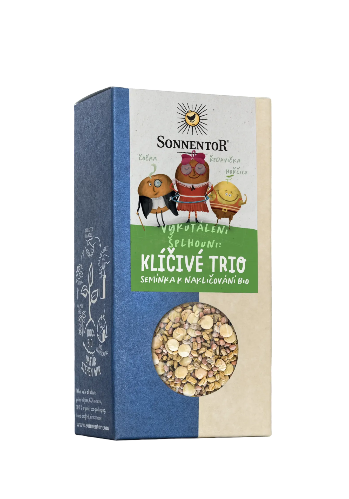 Sonnentor - Klíčivé trio bio 120g